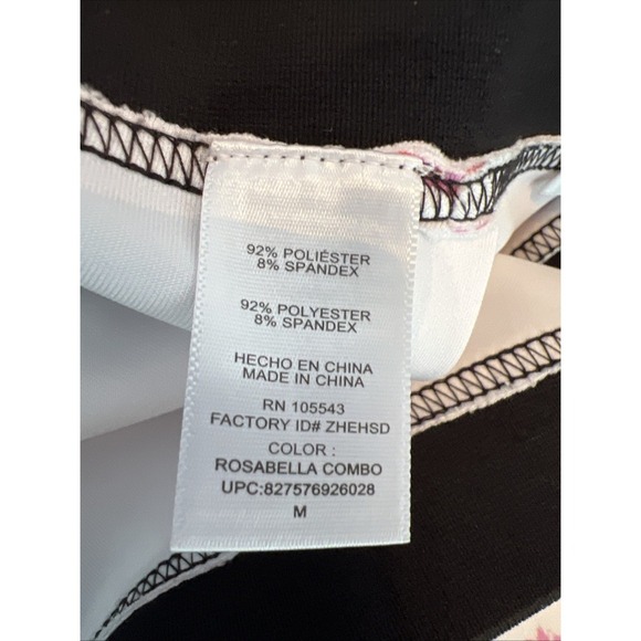 Milly For Design Nation Floral Pull On Stretch Pencil Skirt Women's Size Medium - Picture 6 of 7